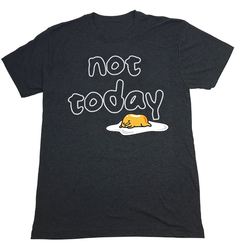 SDCC 2017 Comic Con Hello Sanrio Exclusive Gudetama Unisex Shirt black M
